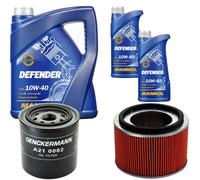 Denckermann Controllo Set Mannol Defender 10W-40 7L Per Nissan Patrol GR V