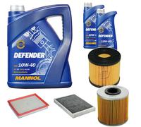 Denckermann Controllo Set Mannol Defender 10W-40 7L Per Opel Astra G Caravan