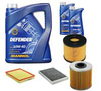 Denckermann Controllo Set Mannol Defender 10W-40 7L Per Opel Astra G Caravan