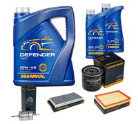 Denckermann Controllo Set Mannol Defender 10W-40 7L Per Opel Corsa C 1.4 1.8