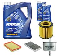 Denckermann Controllo Set Mannol Defender 10W-40 7L Per Opel Corsa C 1.8