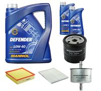 DENCKERMANN Controllo Set MANNOL Defender 10W-40 7L Per Opel Omega B 2.2 16V
