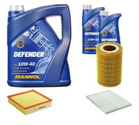 Denckermann Controllo Set Mannol Defender 10W-40 7L Per Opel Omega B Caravan