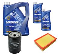 Denckermann Controllo Set Mannol Defender 10W-40 7L Per Opel Vectra A 1.7 D