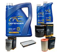 Denckermann Controllo Set Mannol Defender 10W-40 7L Per Peugeot Boxer Kasten