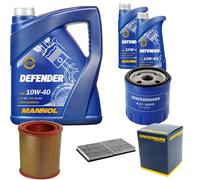 DENCKERMANN Controllo Set MANNOL Defender 10W-40 7L Per Renault Espace II 2.2