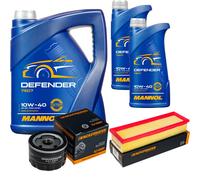 Denckermann Controllo Set Mannol Defender 10W-40 7L Per Renault Espace III