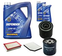 Denckermann Controllo Set Mannol Defender 10W-40 7L Per Renault Laguna I 2.2