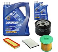 Denckermann Controllo Set Mannol Defender 10W-40 7L Per Renault Megane I 1.9
