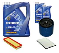 Denckermann Controllo Set Mannol Defender 10W-40 7L Per Renault Megane I 1.9