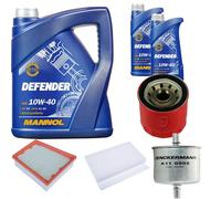 Denckermann Controllo Set Mannol Defender 10W-40 7L Per Renault Megane III