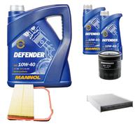 DENCKERMANN Controllo Set MANNOL Defender 10W-40 7L Per Seat Mii 1.0
