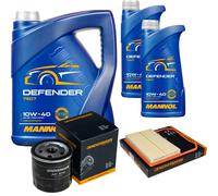 DENCKERMANN Controllo Set MANNOL Defender 10W-40 7L Per Seat Mii 1.0