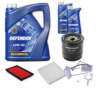 DENCKERMANN Controllo Set MANNOL Defender 10W-40 7L Per Suzuki SX4 1.6 VVT