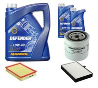 Denckermann Controllo Set Mannol Defender 10W-40 7L Per Volvo V90 Kombi S90