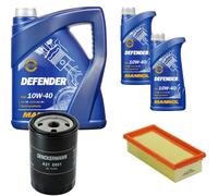 Denckermann Controllo Set Mannol Defender 10W-40 7L Per VW Golf II 1.6 1.8i