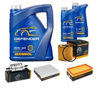 Denckermann Controllo Set Mannol Defender 10W-40 7L Per VW Polo 1.2 12V Seat