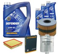 DENCKERMANN Controllo Set MANNOL Defender 10W-40 8L Per Audi A8 4.2 Quattro