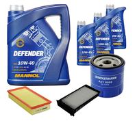 Denckermann Controllo Set Mannol Defender 10W-40 8L Per Citroën C5 I 2.0 16V