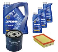 DENCKERMANN Controllo Set MANNOL Defender 10W-40 8L Per Fiat Marea Weekend