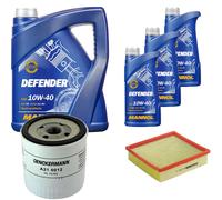 Denckermann Controllo Set Mannol Defender 10W-40 8L Per Ford Transit Kasten