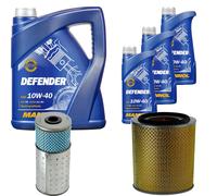 Denckermann Controllo Set Mannol Defender 10W-40 8L Per Mercedes-Benz T1