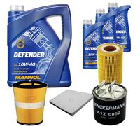 Denckermann Controllo Set Mannol Defender 10W-40 8L Per Mercedes E-Klasse