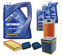 Denckermann Controllo Set Mannol Defender 10W-40 8L Per Mercedes E-Klasse