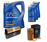 Denckermann Controllo Set Mannol Defender 10W-40 8L Per Mercedes E-Klasse