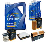 Denckermann Controllo Set Mannol Defender 10W-40 8L Per Mercedes E-Klasse