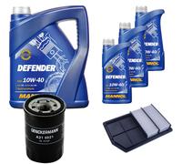 Denckermann Controllo Set Mannol Defender 10W-40 8L Per Mitsubishi Outlander