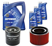 Denckermann Controllo Set Mannol Defender 10W-40 8L Per Nissan Patrol GR V