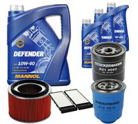 Denckermann Controllo Set Mannol Defender 10W-40 8L Per Nissan Patrol GR V