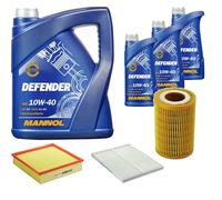 Denckermann Controllo Set Mannol Defender 10W-40 8L Per Opel Omega B Caravan