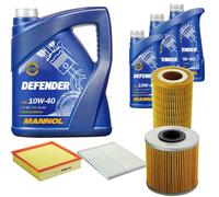 Denckermann Controllo Set Mannol Defender 10W-40 8L Per Opel Omega B Caravan