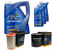 Denckermann Controllo Set Mannol Defender 10W-40 8L Per Peugeot Boxer Kasten