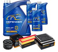 Denckermann Controllo Set Mannol Defender 10W-40 8L Per Renault Espace III