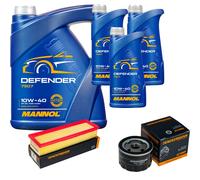 Denckermann Controllo Set Mannol Defender 10W-40 8L Per Renault Espace III