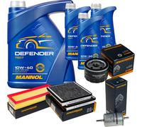 Denckermann Controllo Set Mannol Defender 10W-40 8L Per Renault Espace III