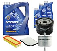 Denckermann Controllo Set Mannol Defender 10W-40 8L Per Renault Laguna I 2.0