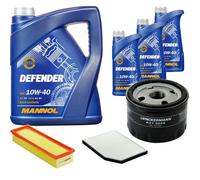 Denckermann Controllo Set Mannol Defender 10W-40 8L Per Renault Laguna I 2.0
