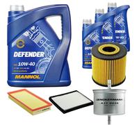 Denckermann Controllo Set Mannol Defender 10W-40 8L Per Volvo V40 Kombi 1.8