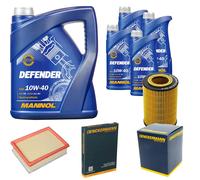 Denckermann Controllo Set Mannol Defender 10W-40 9L Per Bmw 3 Serie 320I