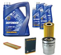 Denckermann Controllo Set Mannol Defender 10W-40 9L Per BMW 3 Serie 325td