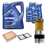 Denckermann Controllo Set Mannol Defender 10W-40 9L Per Bmw 3er Compact 323
