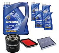 Denckermann Controllo Set Mannol Defender 10W-40 9L Per Infiniti QX70 FX