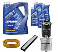 Denckermann Controllo Set Mannol Defender 10W-40 9L Per Mercedes-Benz SL 300