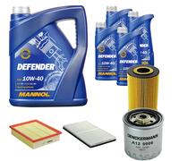 Denckermann Controllo Set Mannol Defender 10W-40 9L Per Mercedes-Benz Vito