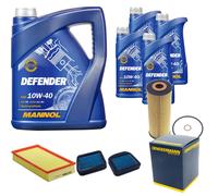 Denckermann Controllo Set Mannol Defender 10W-40 9L Per Mercedes E-Klasse