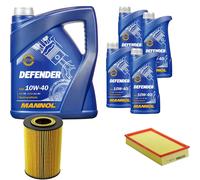Denckermann Controllo Set Mannol Defender 10W-40 9L Per Mercedes E-Klasse